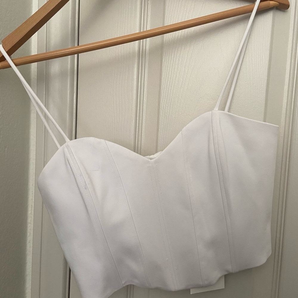 Zara bustier top